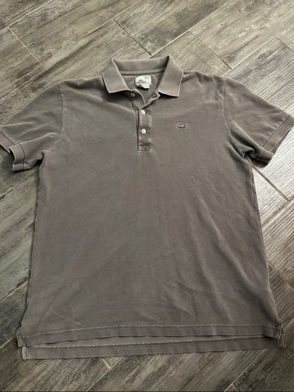 Lacoste Vintage Washed Polo